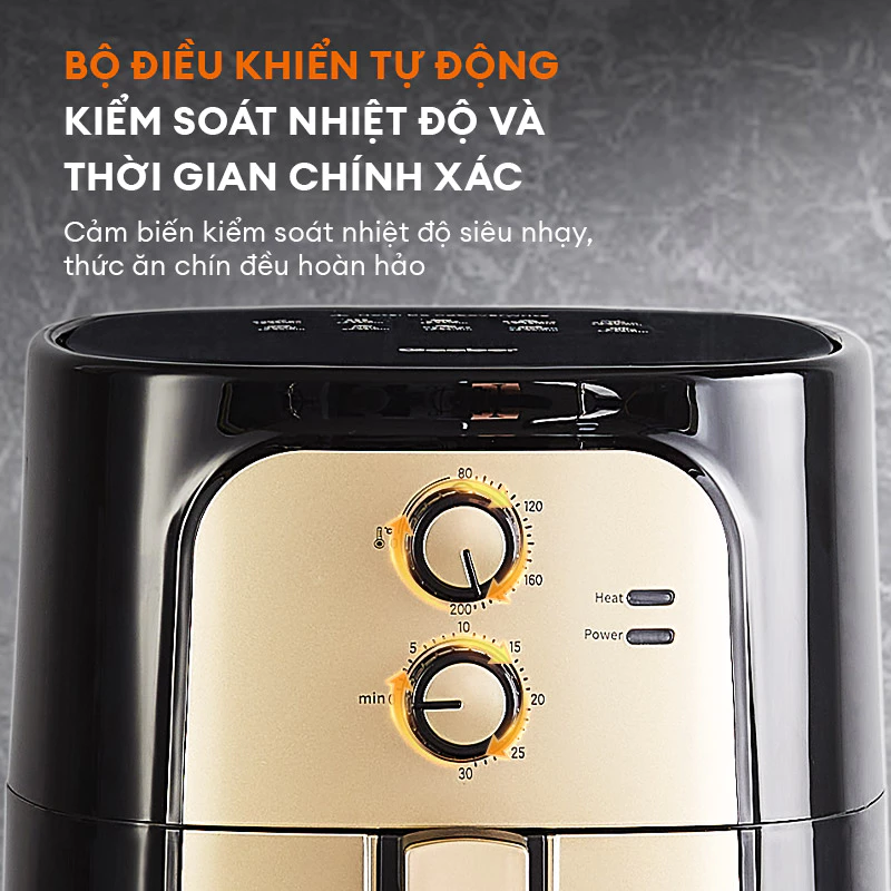 nồi chiên không dầu Gaabor có tốt không