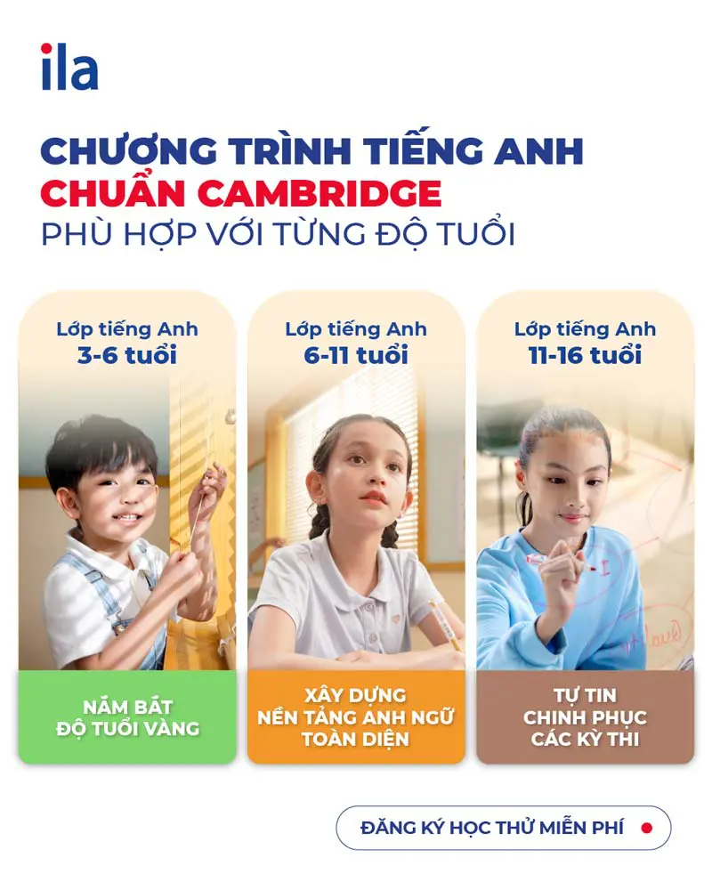 Có nên cho con học tiếng Anh ở ILA (1)