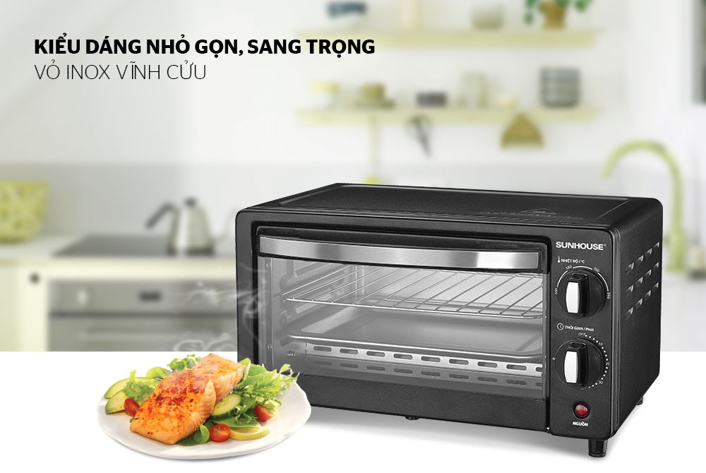 Top lò nướng điện dưới 1 triệu tốt nhất hiện nay comet-cm6510 sunhouse-SHD4206 (2)
