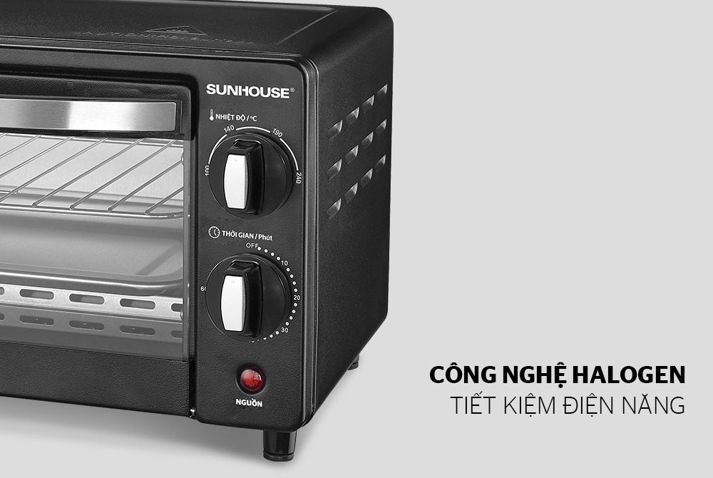 Top lò nướng điện dưới 1 triệu tốt nhất hiện nay comet-cm6510 sunhouse-SHD4206 (4)