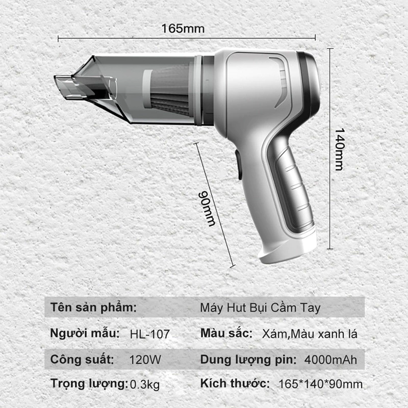 Top 4 máy hút bụi cầm tay mini dưới 200K tốt nhất hiện nay tamashio (1)