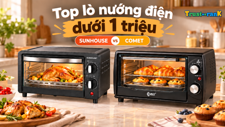 Top lò nướng điện dưới 1 triệu tốt nhất hiện nay